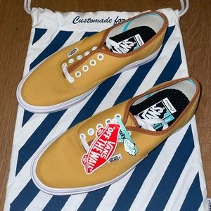 NEW Vans Era Gold Brown ComfyCush Size 9.5 Women